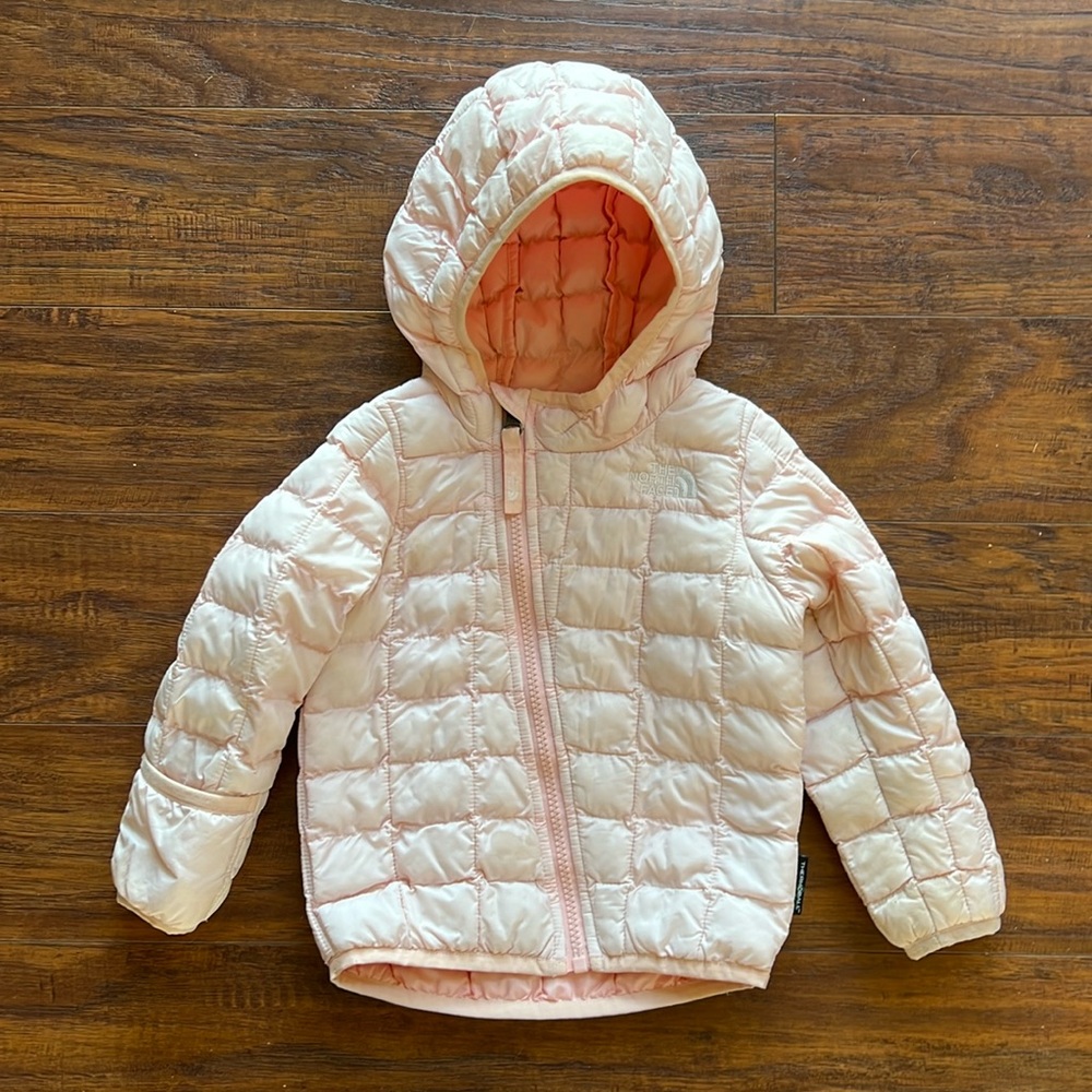 Toddler North Face warm puffer jacket